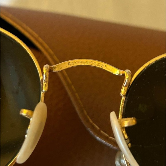 Round Ray Bans gold metal - Picture 5 of 5